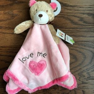 💕Bear Lovie Carter’s Security Blanket Rattle